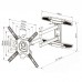 Fits LG TV model OLED55E7N Black Swivel & Tilt TV Bracket